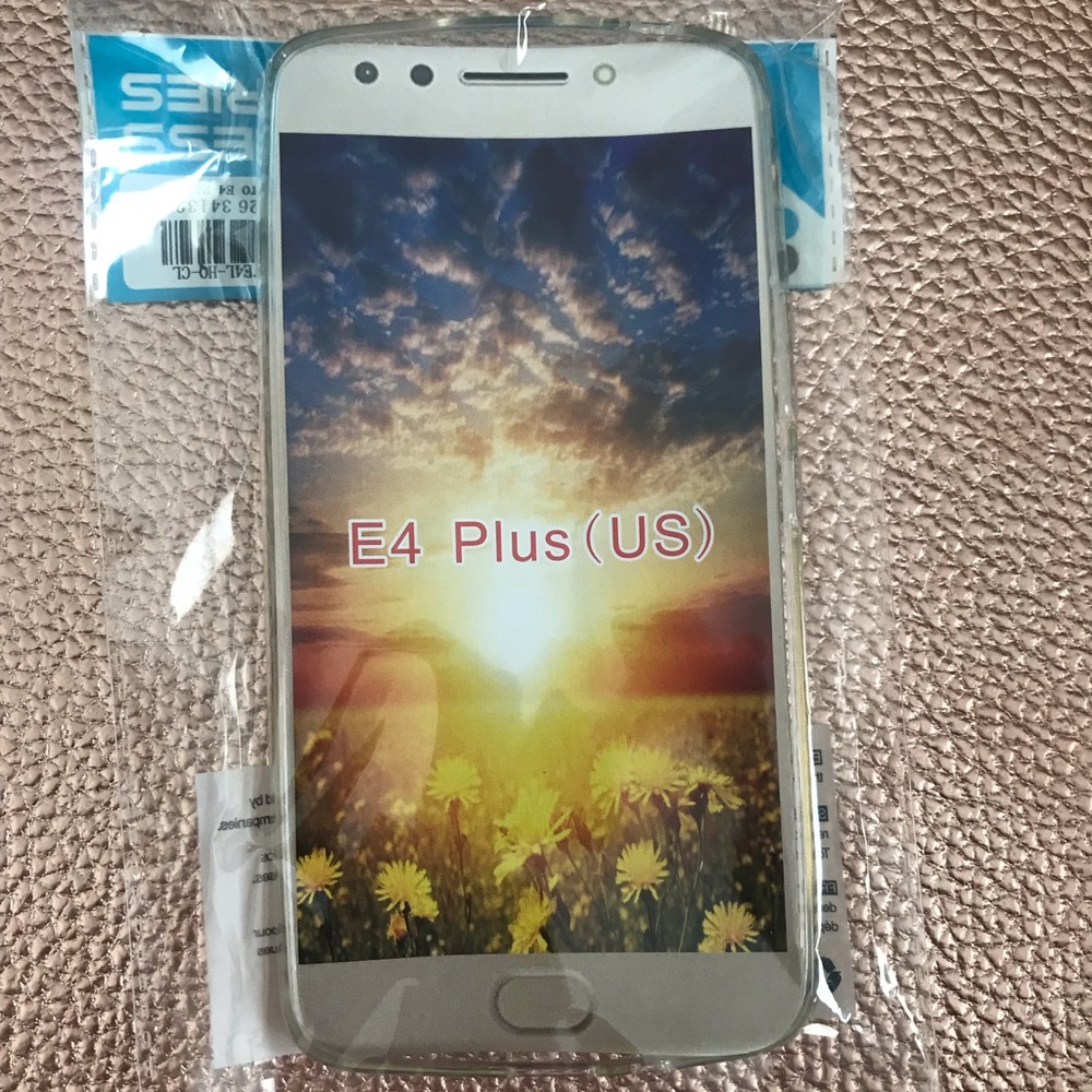 Moto (Motorola) E4 plus clear case!